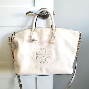 Tory Burch White Leather Purse